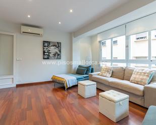 Living room of Flat to rent in  Palma de Mallorca  with Air Conditioner, Heating and Parquet flooring
