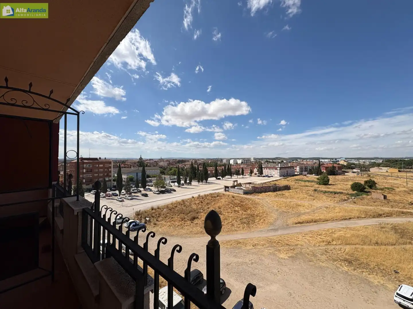 Exterior view of Flat for sale in Aranda de Duero  with Heating, Parquet flooring and Terrace