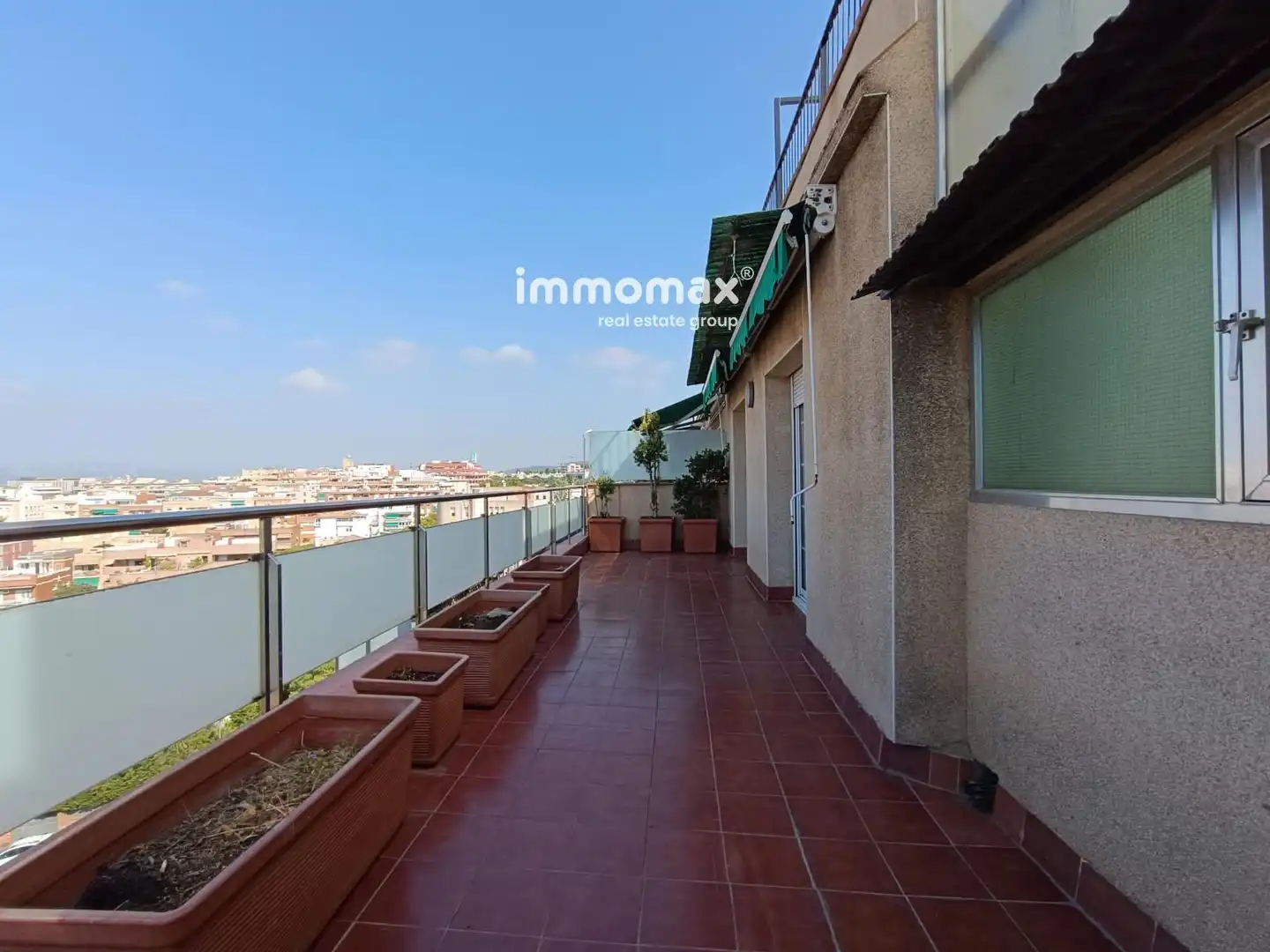 Terraza de Piso de alquiler en Esplugues de Llobregat con Calefacción y Terraza