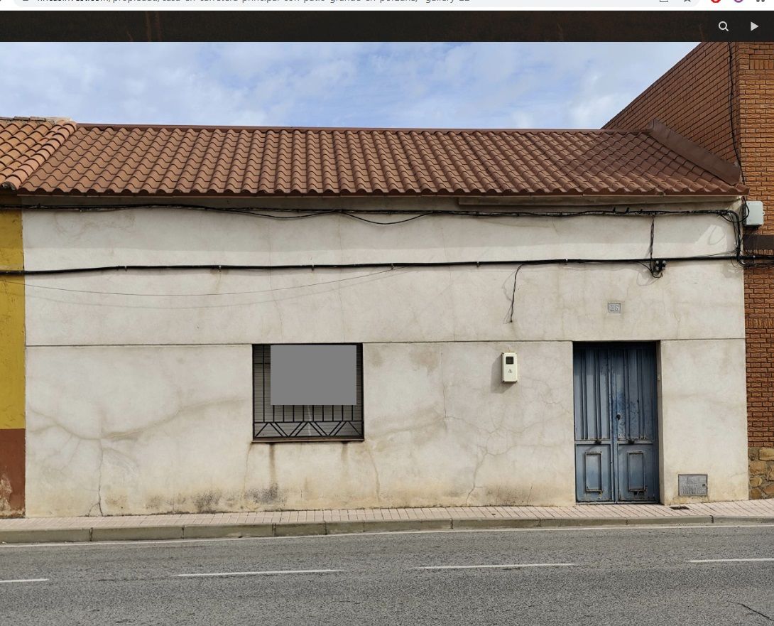 Exterior view of Single-family semi-detached for sale in Porzuna