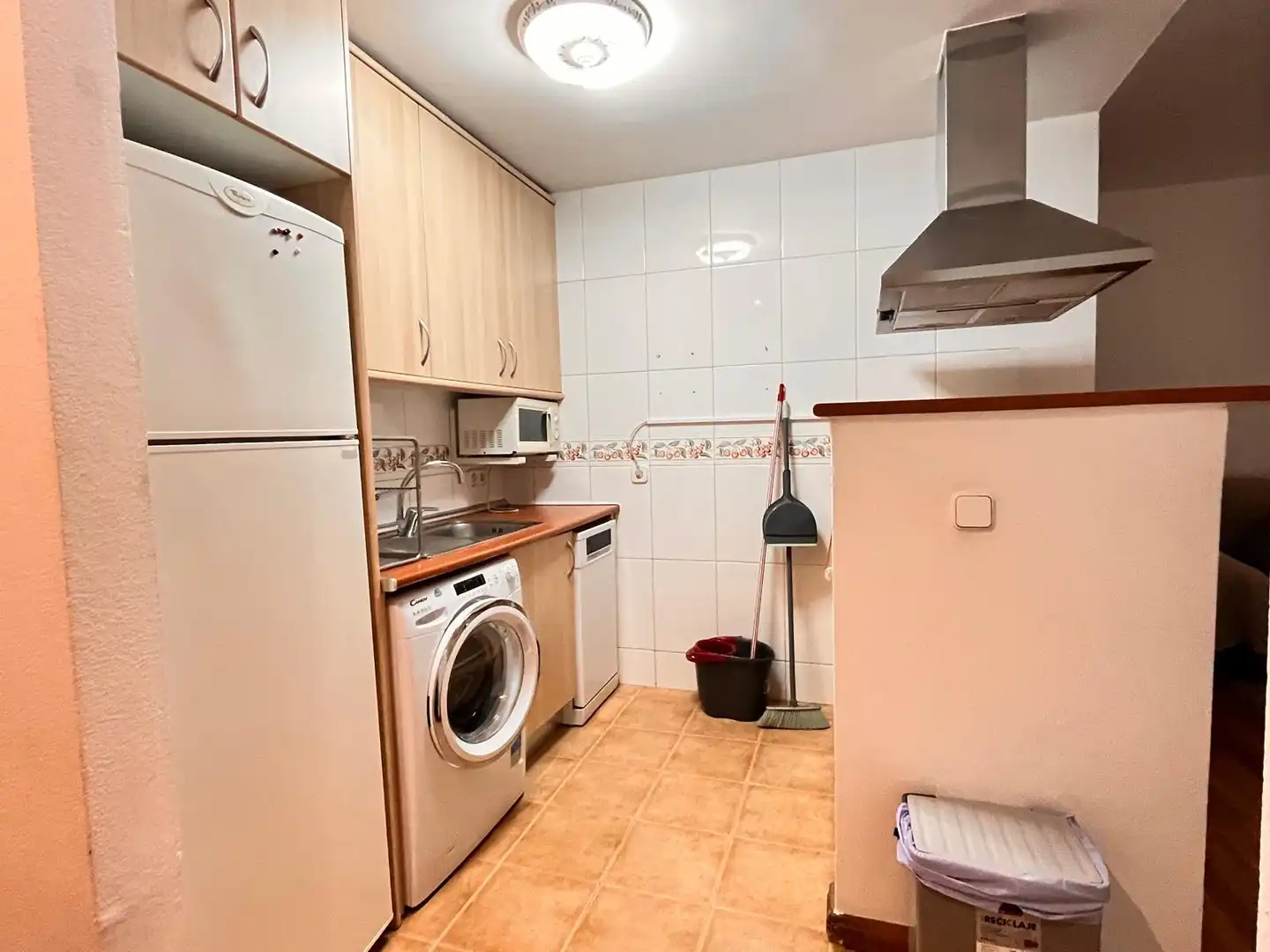 Cocina de Apartamento en venta en Villanueva de la Cañada con Aire acondicionado, Calefacción y Parquet