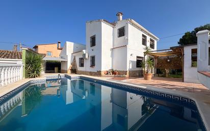 Swimming pool of House or chalet for sale in Llíria  with Air Conditioner, Terrace and Swimming Pool