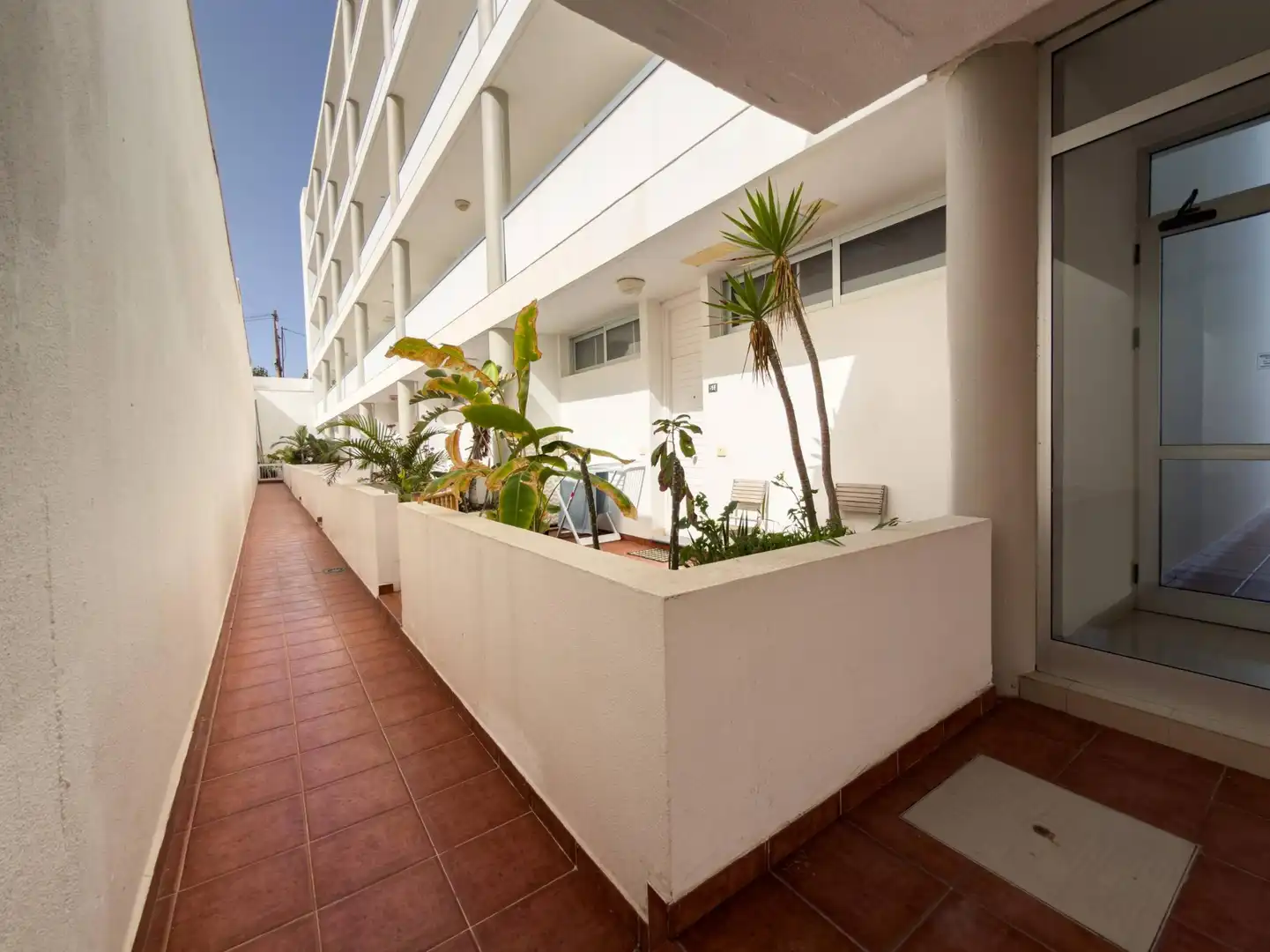 Terrassa de Apartament en venda en San Cristóbal de la Laguna amb Jardí privat, Terrassa i Piscina comunitària