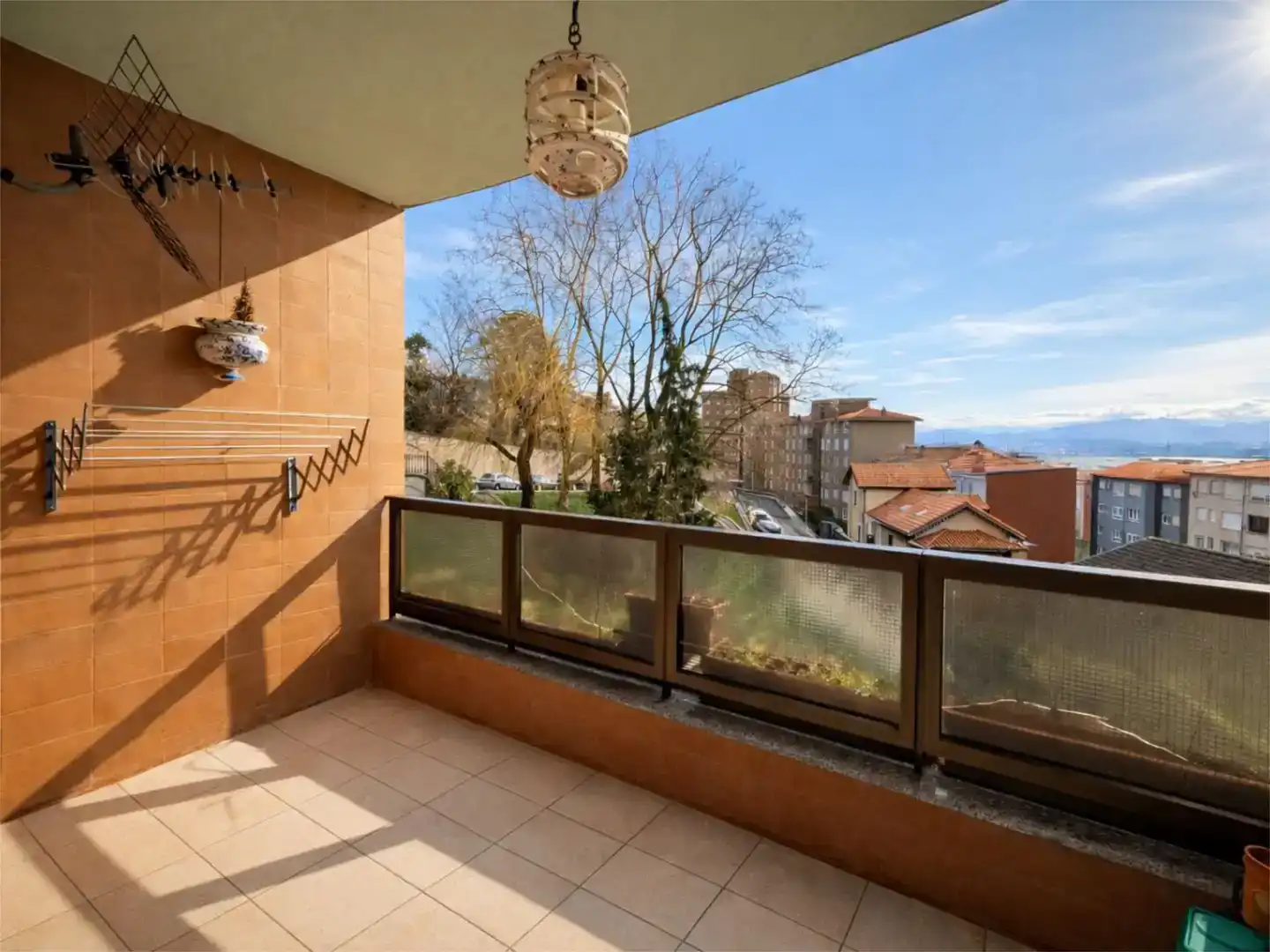Balcony of Flat for sale in Santander  with Private garden and Parquet flooring