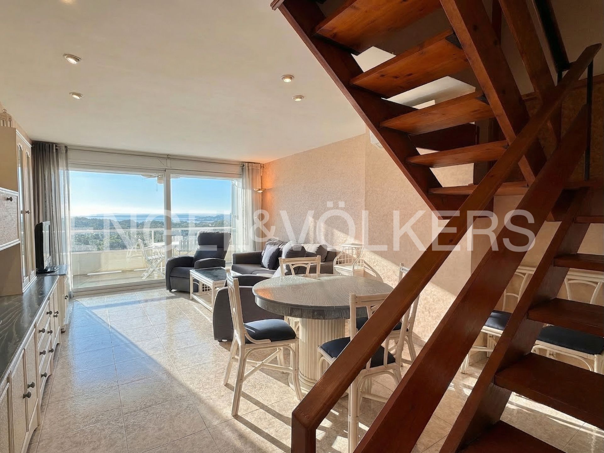 Sala d'estar de Àtic en venda en Salou amb Aire condicionat, Calefacció i Terrassa