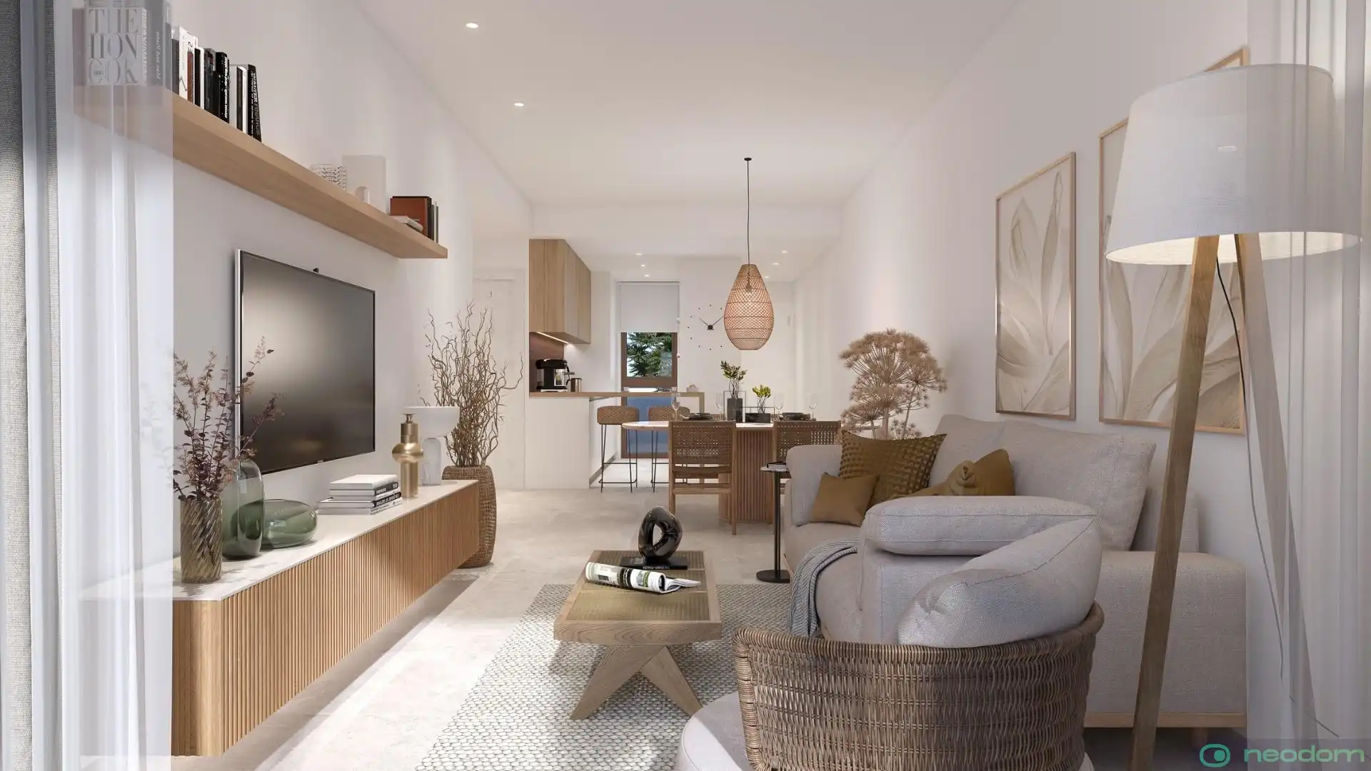 Sala d'estar de Casa o xalet en venda en Pilar de la Horadada ciudad