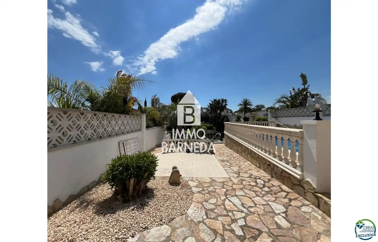 Jardí de Casa o xalet en venda en Empuriabrava amb Calefacció, Jardí privat i Terrassa