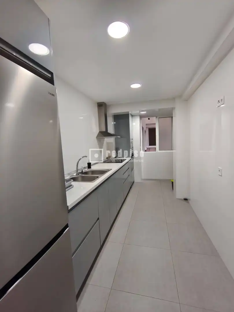 Cocina de Piso de alquiler en Málaga con Terraza