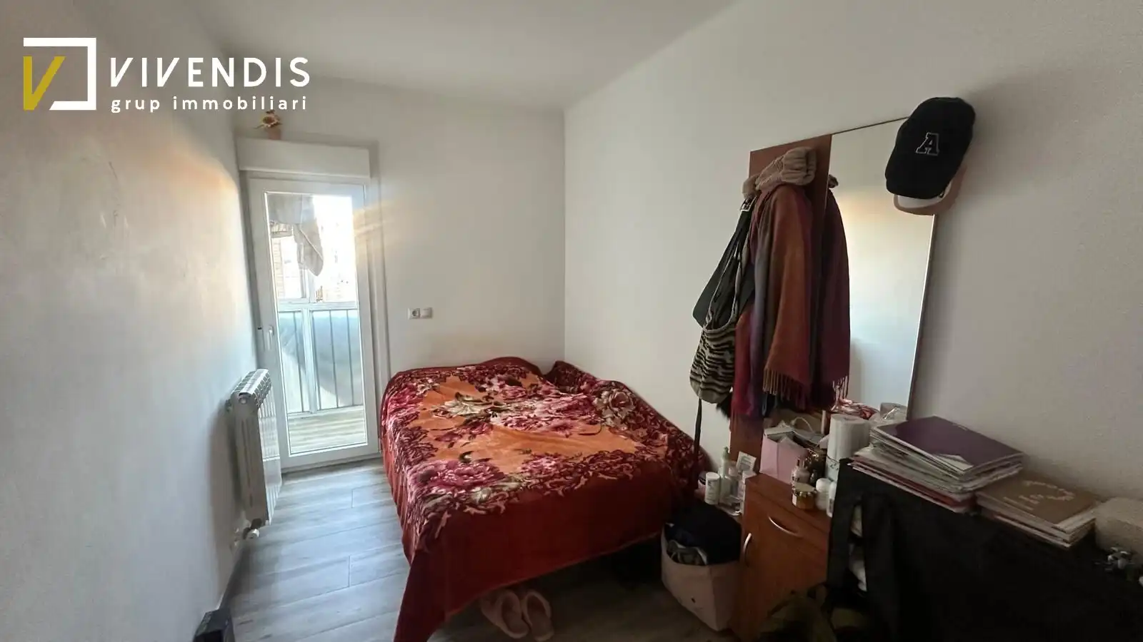 Bedroom of Flat for sale in Lleida  with Air Conditioner, Heating and Terrace