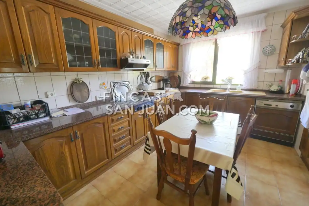 Kitchen of Houses for sale in El Campello  with Air Conditioner, Heating and Private garden