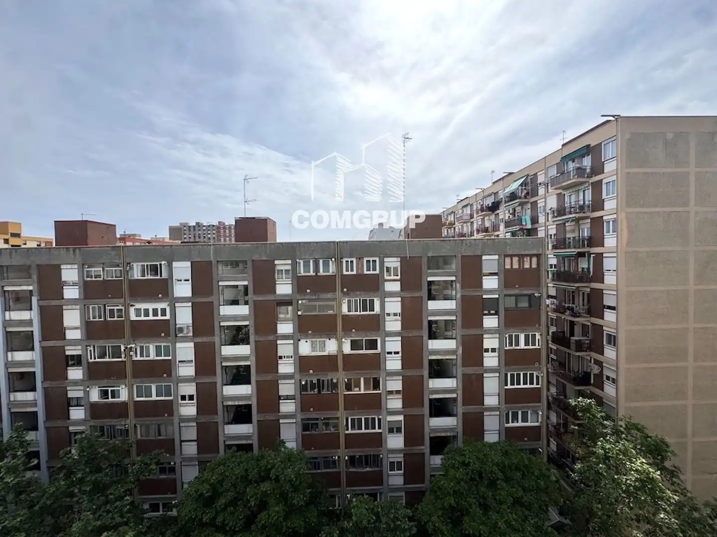 Exterior view of Flat for sale in Barcelona  with Air Conditioner, Heating and Parquet flooring