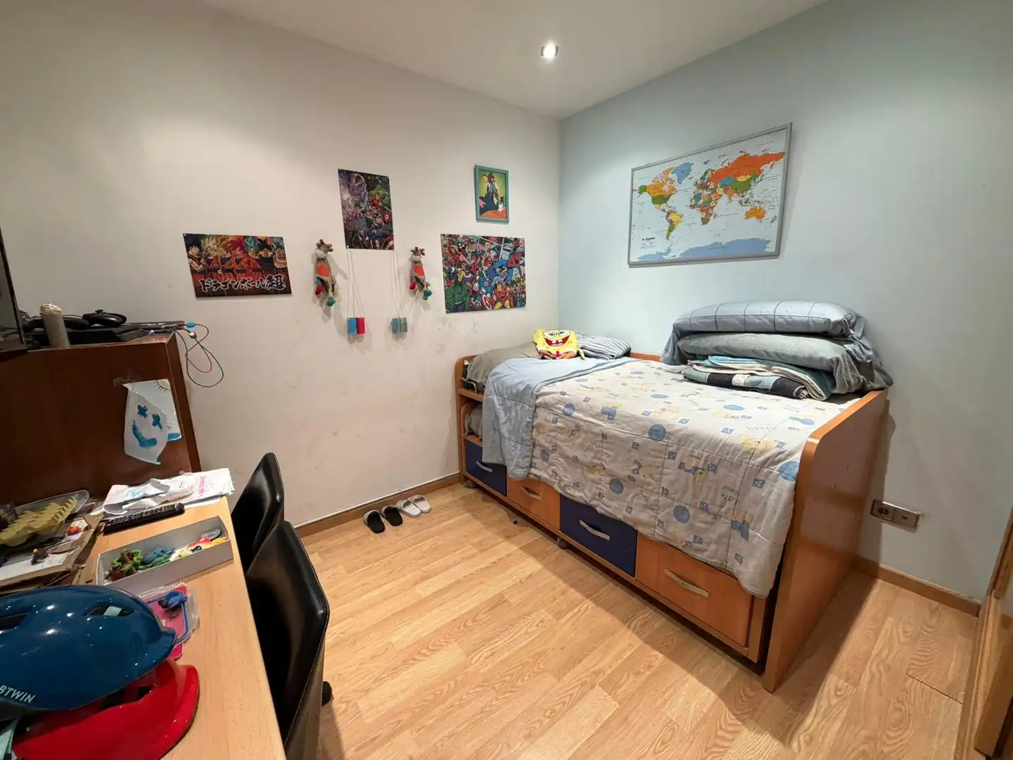 Schlafzimmer von Erdgeschoss zum Verkauf in La Nucia mit Klimaanlage, Terrasse und Gemeinschaftspool