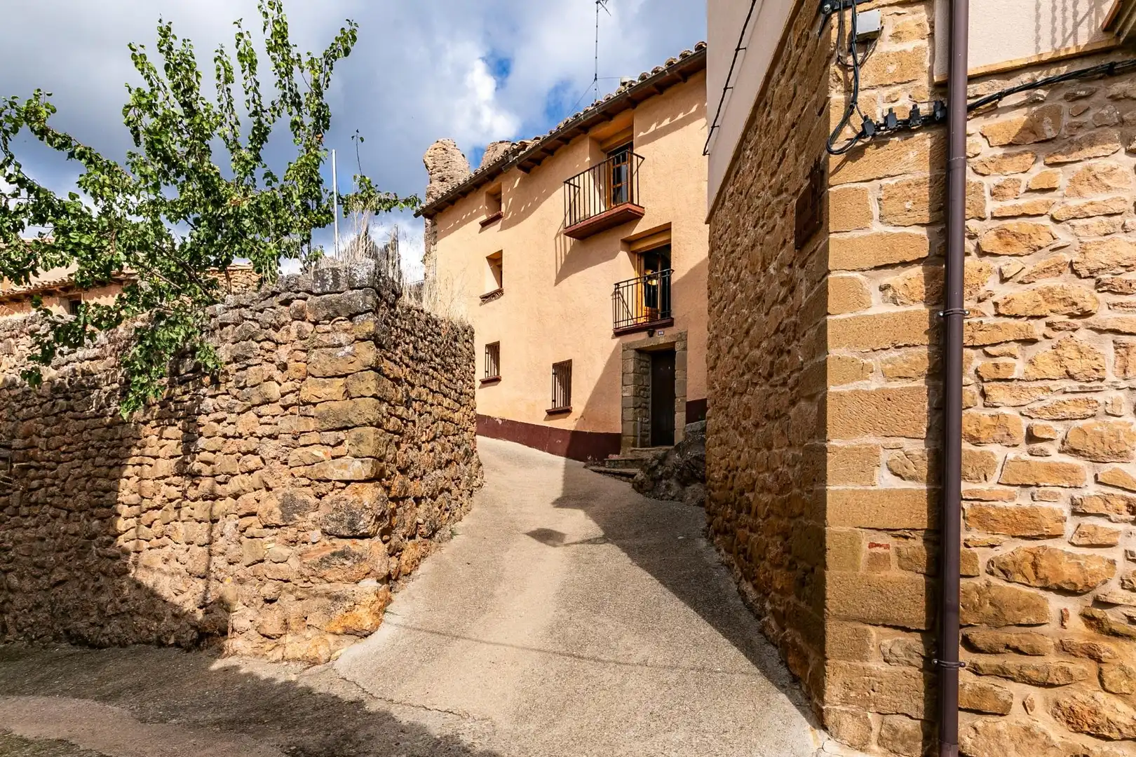 Exterior view of Houses for sale in Agüero  with Heating, Terrace and Storage room