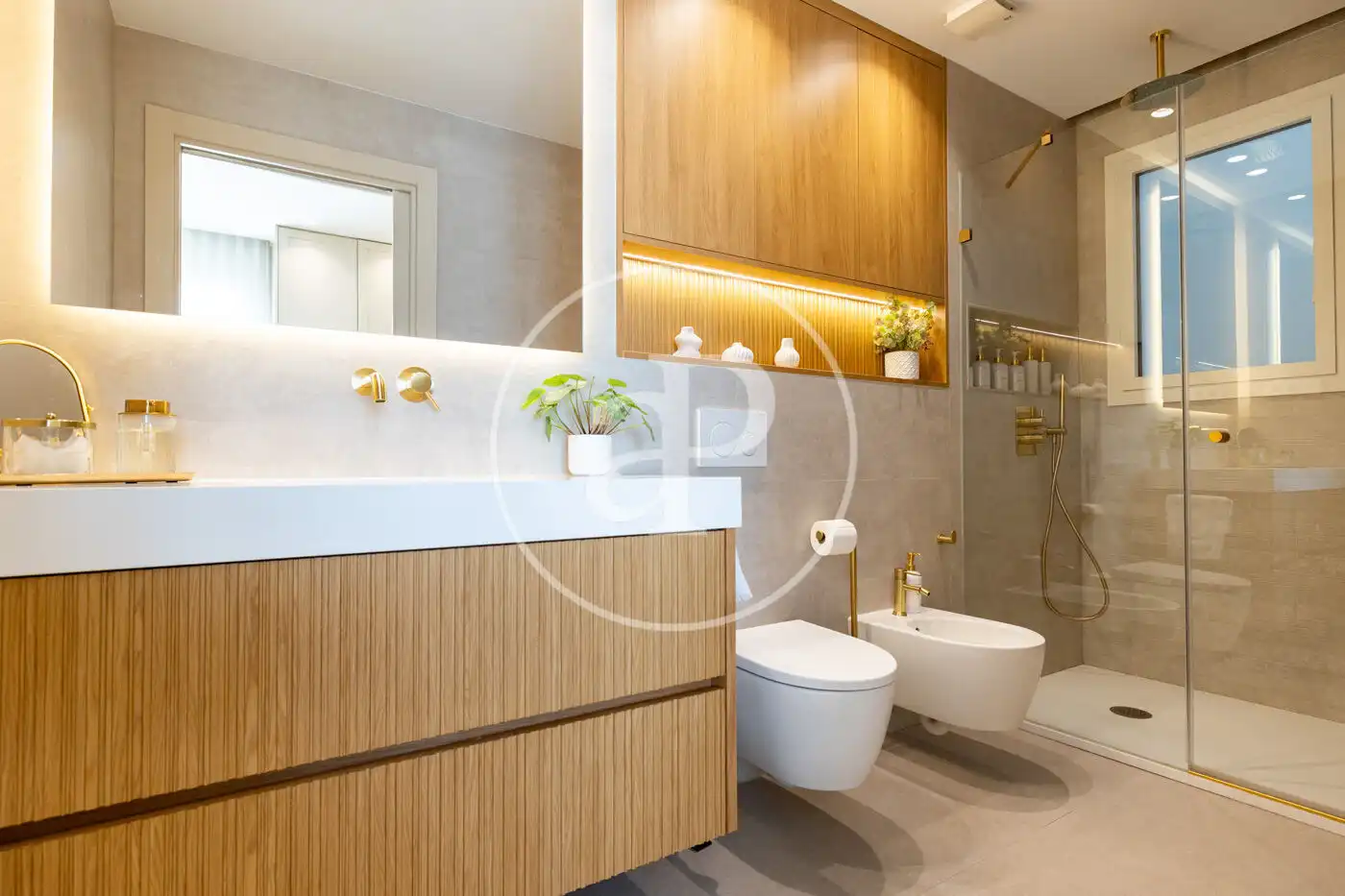 Bathroom of Flat for sale in Barcelona  with Air Conditioner, Heating and Furnished