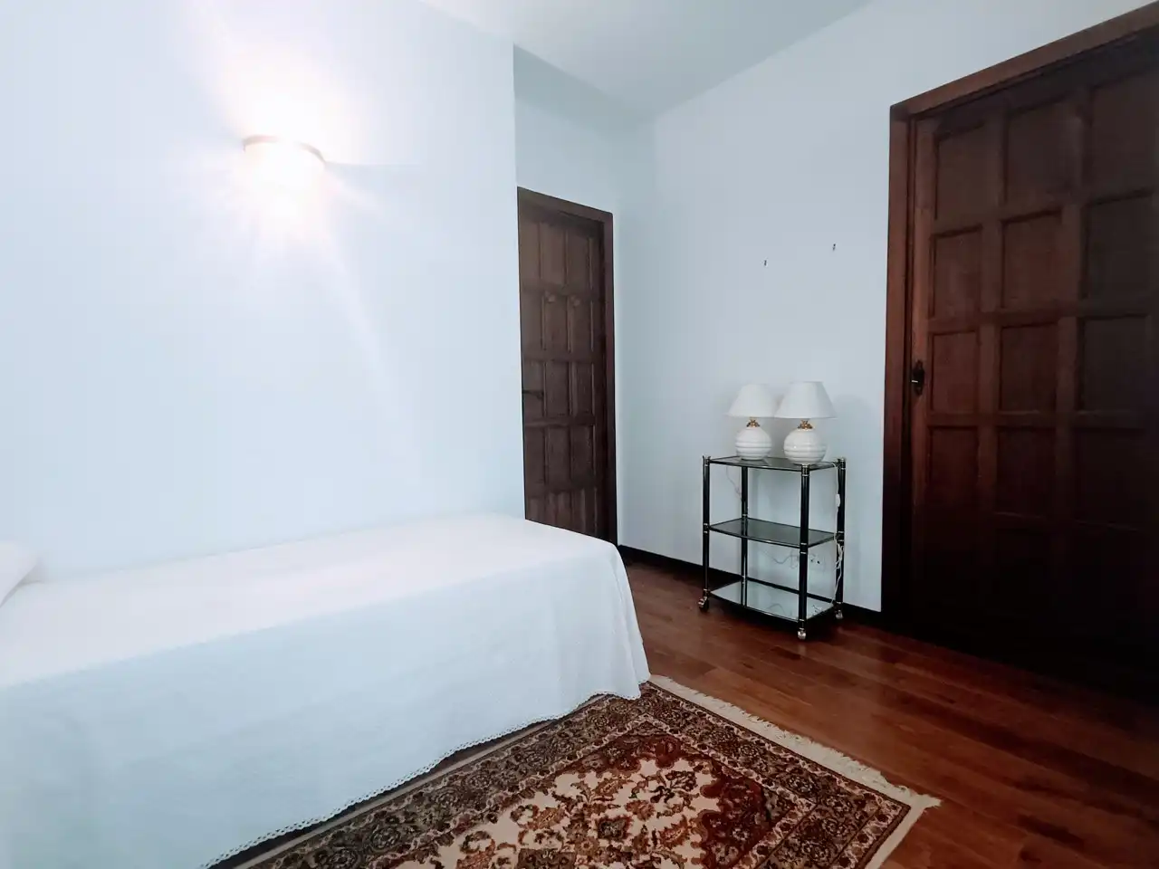 Bedroom of Flat for rent in El Escorial  with Heating, Terrace and Furnished