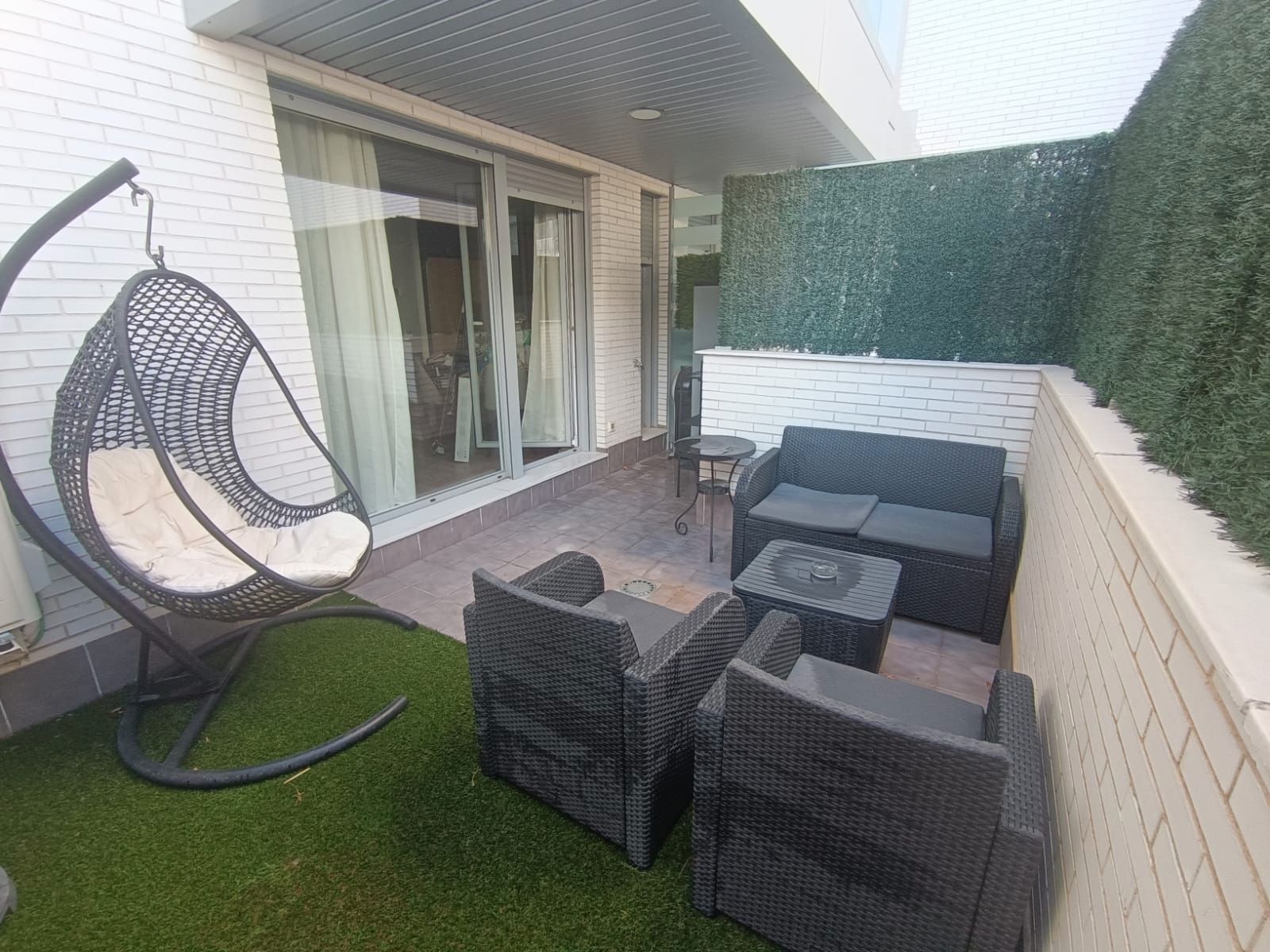 Terrace of Flat to rent in Arganda del Rey  with Air Conditioner, Private garden and Storage room