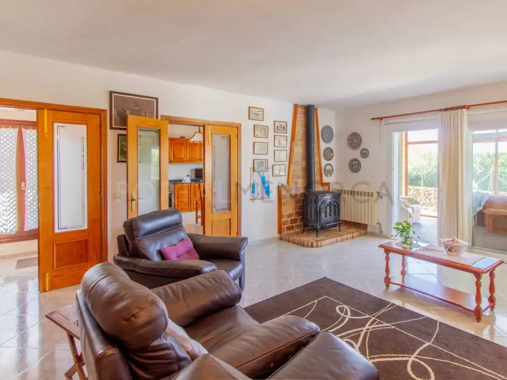 Living room of Houses for sale in Maó - Mahón  with Heating, Private garden and Terrace