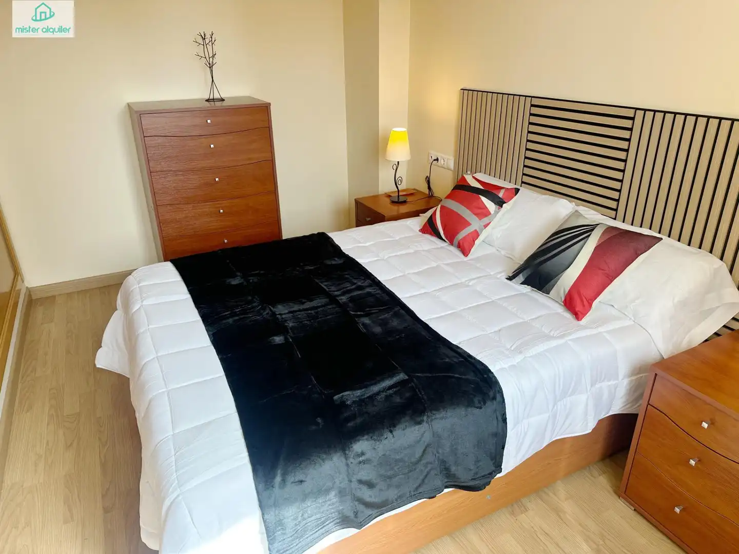 Bedroom of Apartments for rent in El Campello  with Air Conditioner, Heating and Private garden