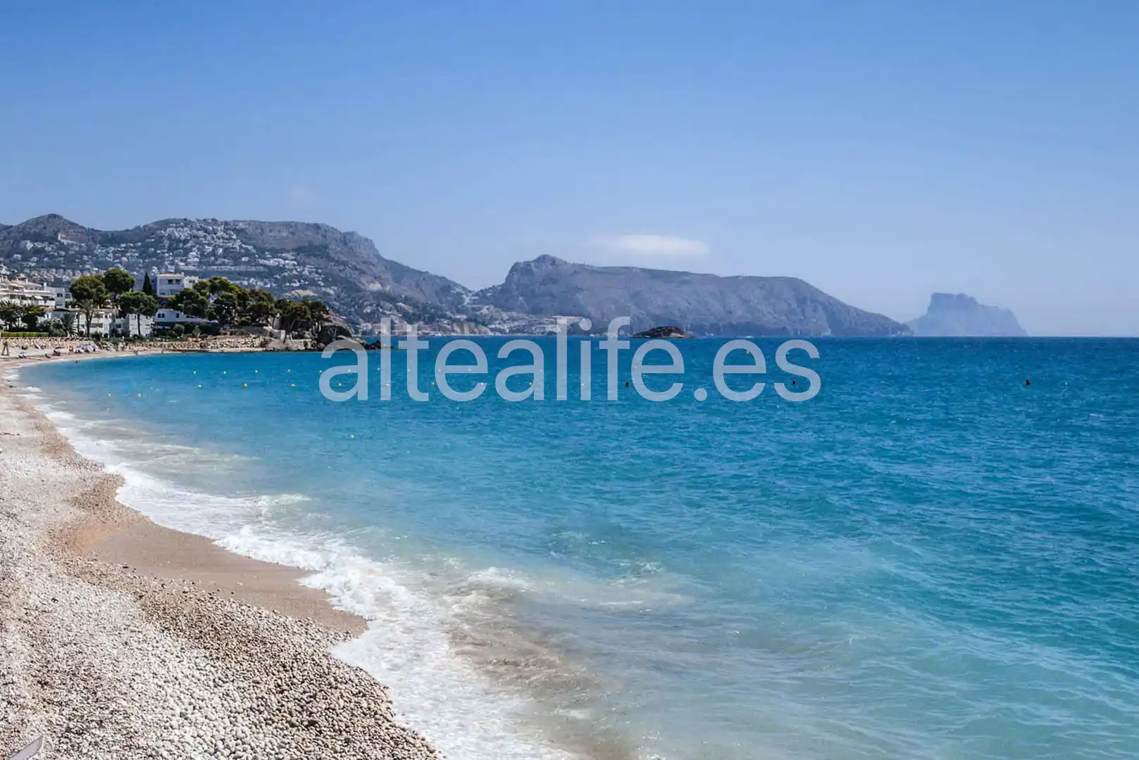 Vista exterior de Apartament de lloguer en Altea amb Calefacció, Terrassa i Moblat