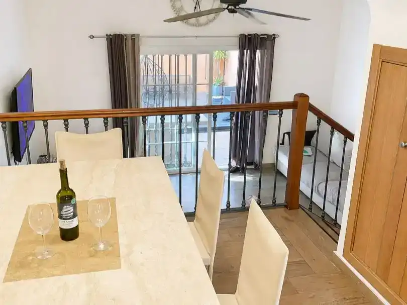 Comedor de Casa o chalet en venta en Benalmádena con Aire acondicionado, Piscina y Balcón