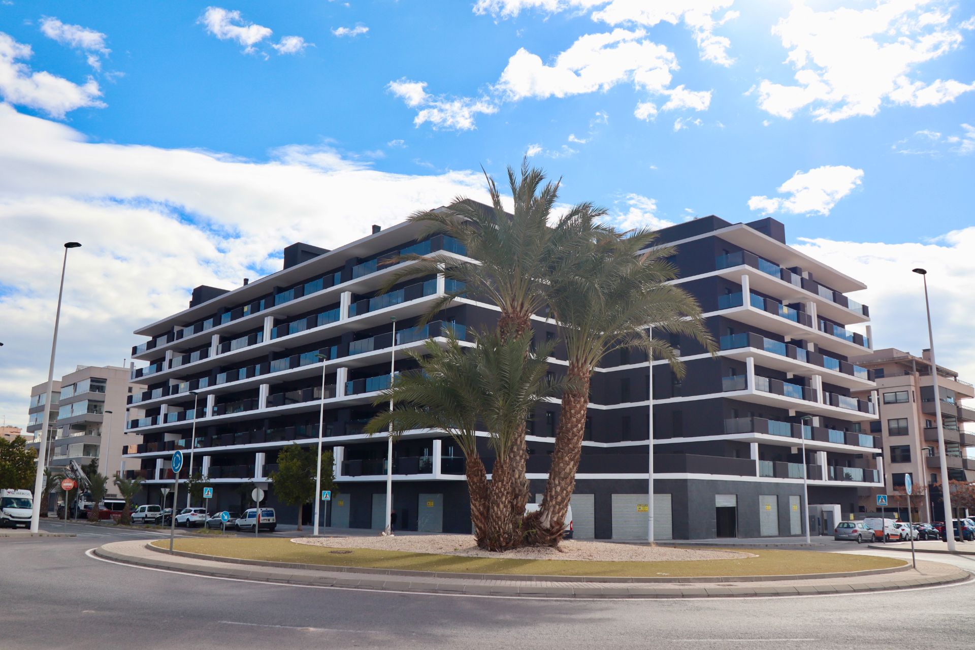 Exterior view of Flat for sale in Elche / Elx  with Air Conditioner, Heating and Private garden