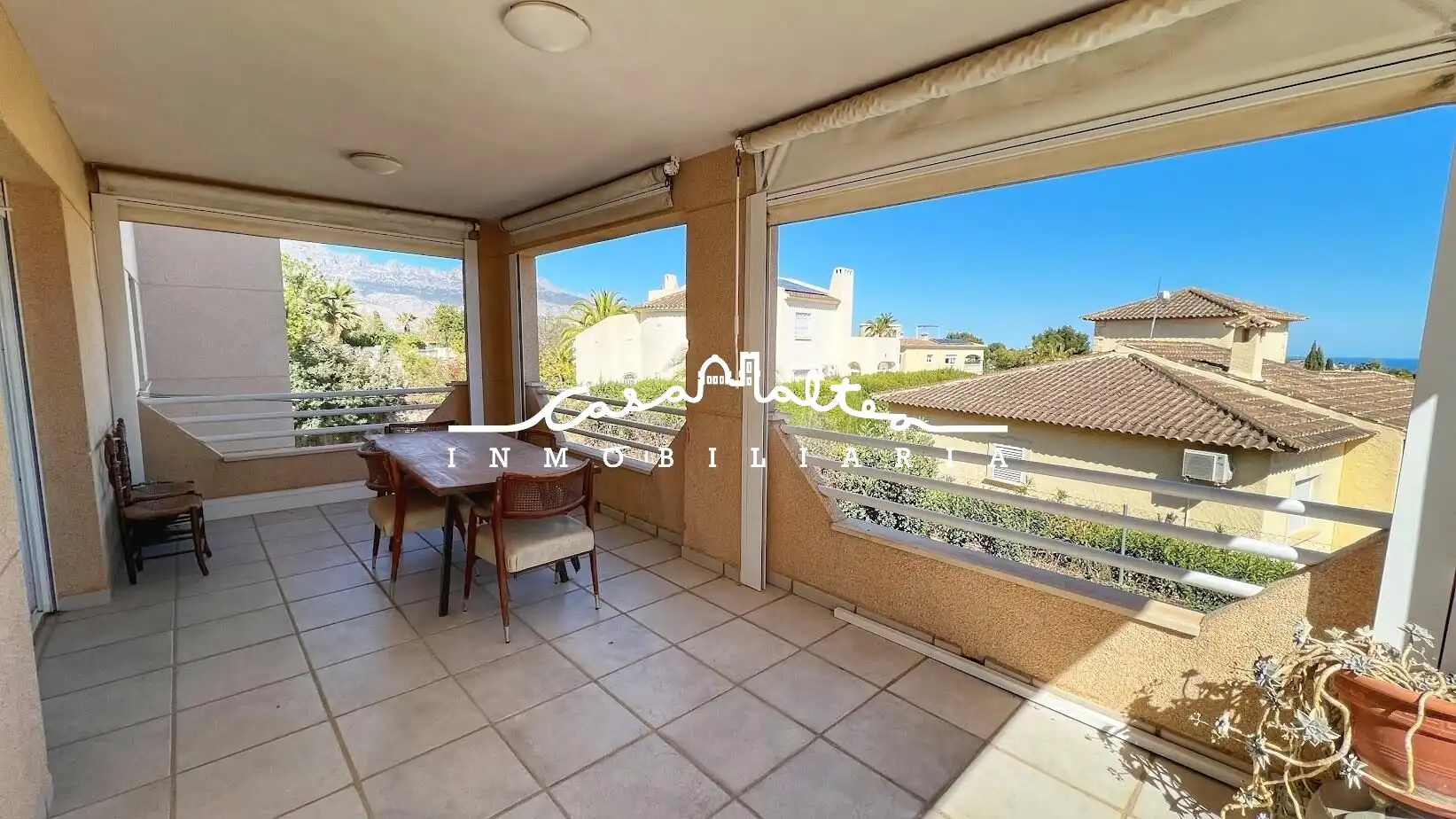 Exterior view of Houses for sale in L'Alfàs del Pi  with Private garden, Terrace and Swimming Pool