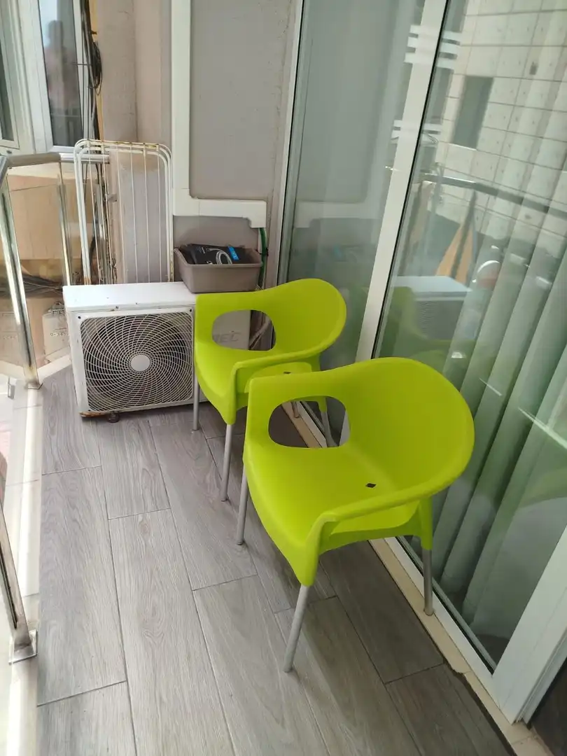 Balcony of Study for rent in Las Palmas de Gran Canaria  with Air Conditioner, Furnished and Balcony