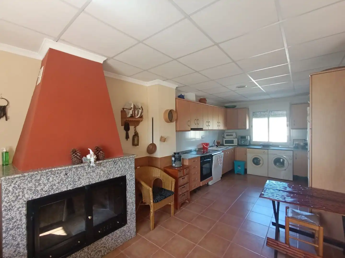 Küche von Haus oder Chalet zum Verkauf in Murcia mit Klimaanlage, Heizung und Privatgarten