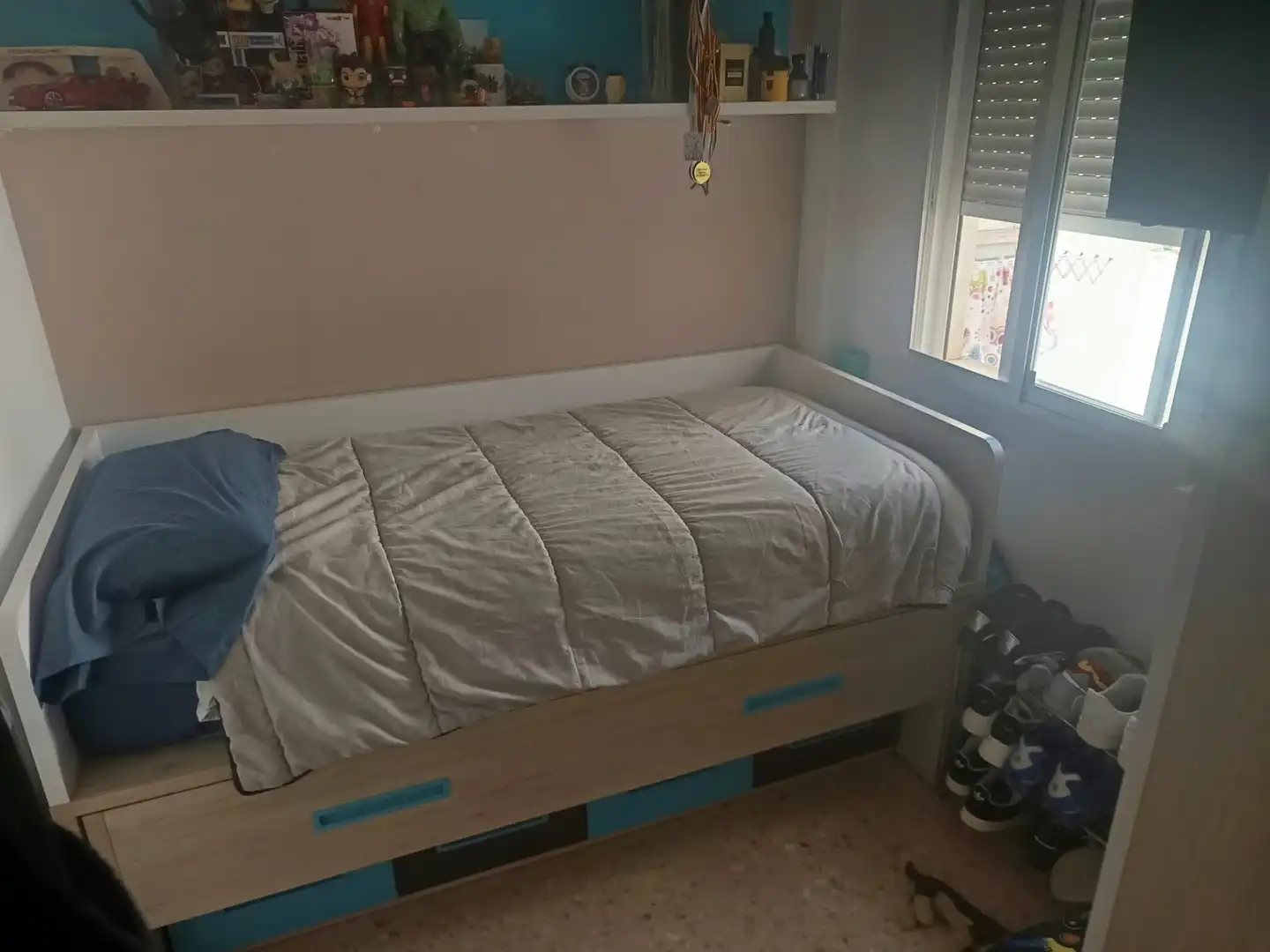 Schlafzimmer von Wohnung zum Verkauf in San Vicente del Raspeig / Sant Vicent del Raspeig mit Klimaanlage, Heizung und Terrasse