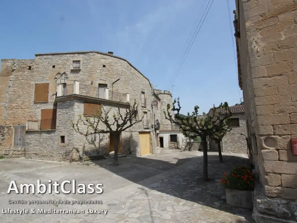 Vista exterior de Casa o xalet en venda en Vallfogona de Riucorb amb Calefacció, Jardí privat i Terrassa