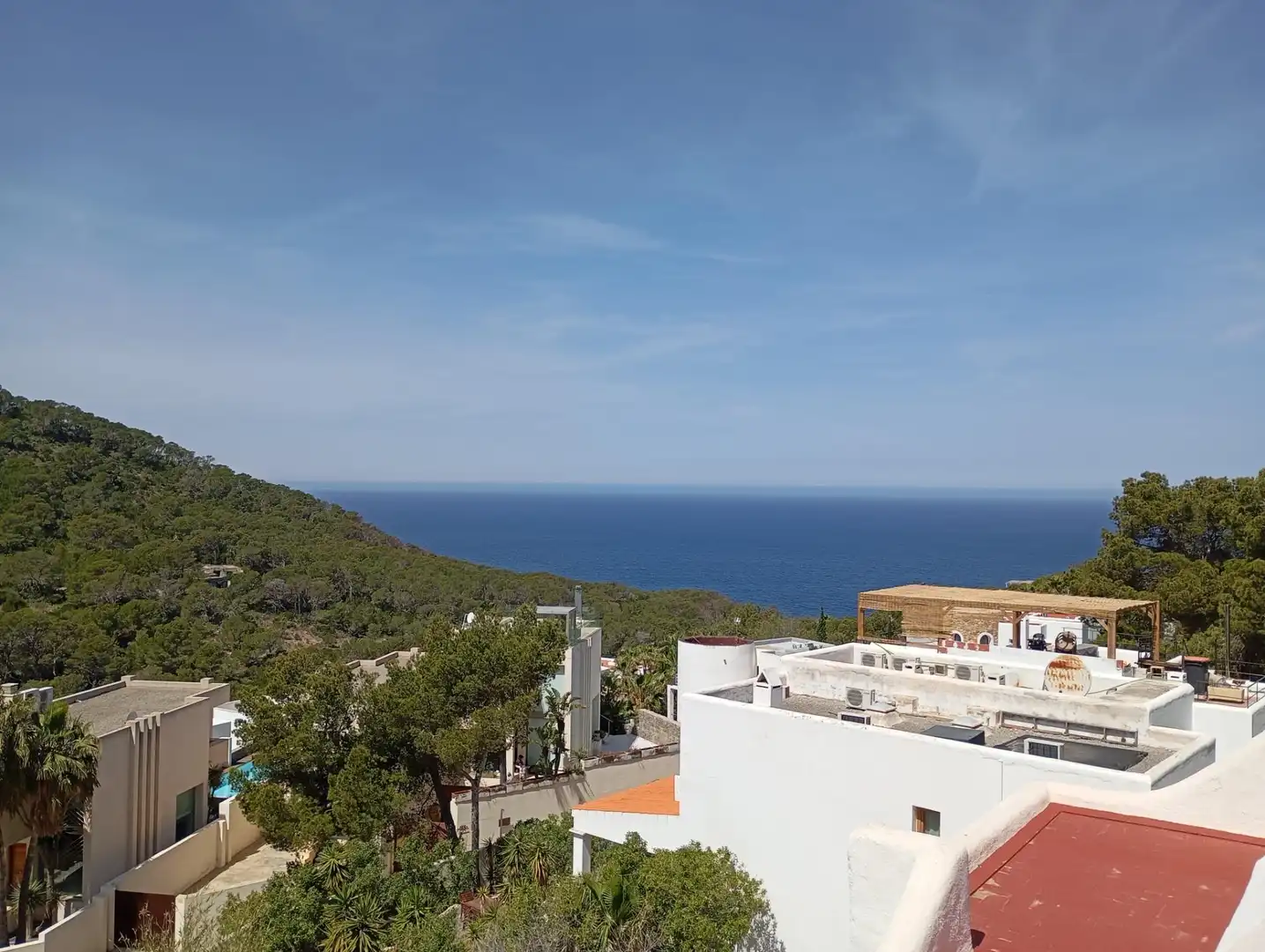 Vista exterior de Apartamento en venta en Sant Josep de sa Talaia con Calefacción, Jardín privado y Terraza