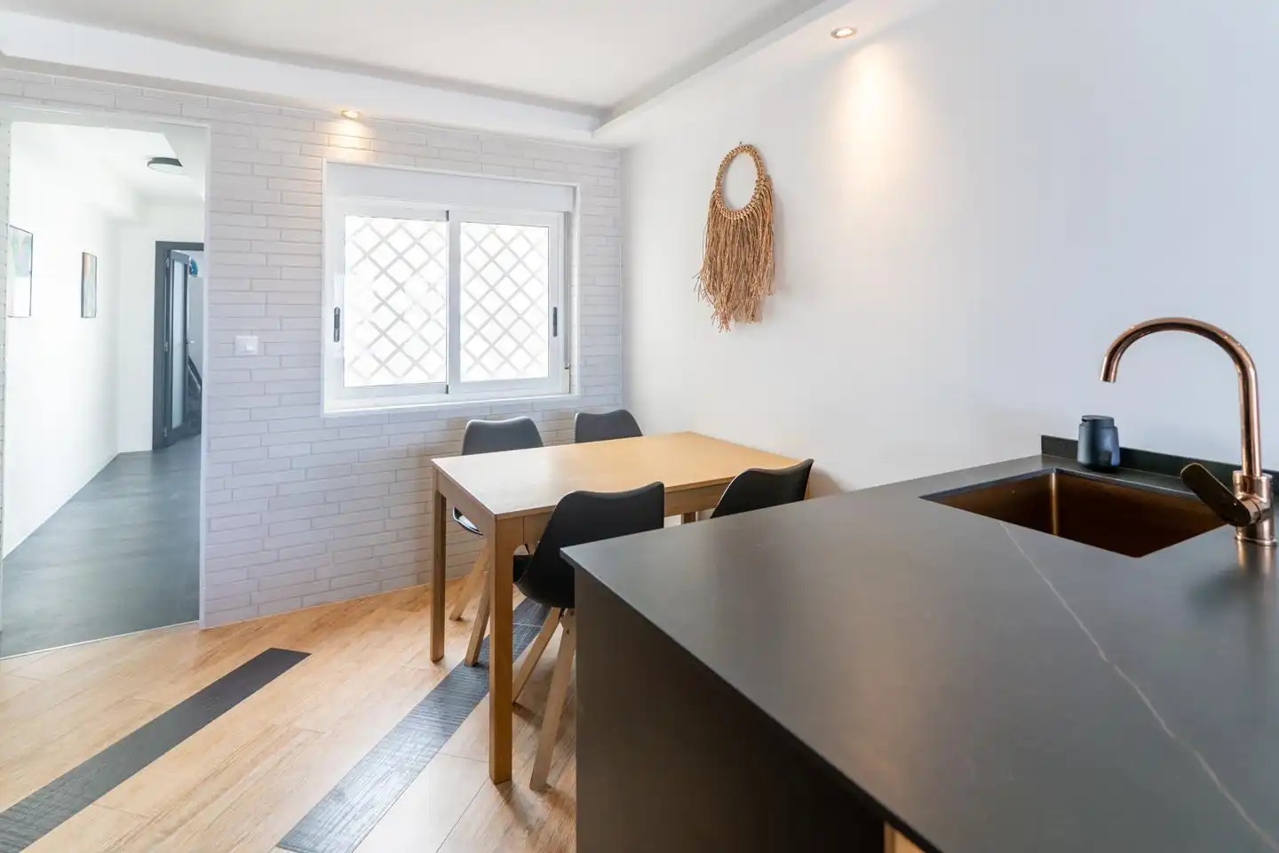 Esszimmer von Wohnung zum Verkauf in Santa Pola mit Klimaanlage und Terrasse