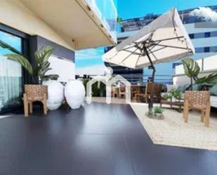 Terrace of Flat for sale in Badalona  with Air Conditioner, Heating and Parquet flooring