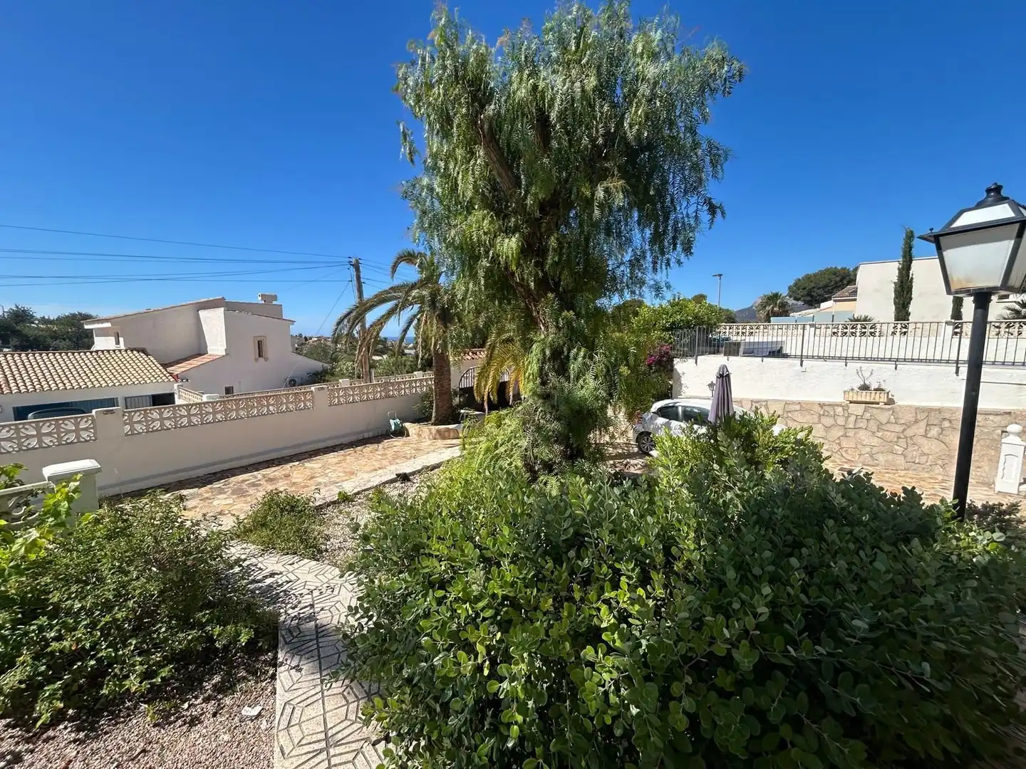 Exterior view of Houses for sale in Calpe / Calp  with Private garden and Swimming Pool