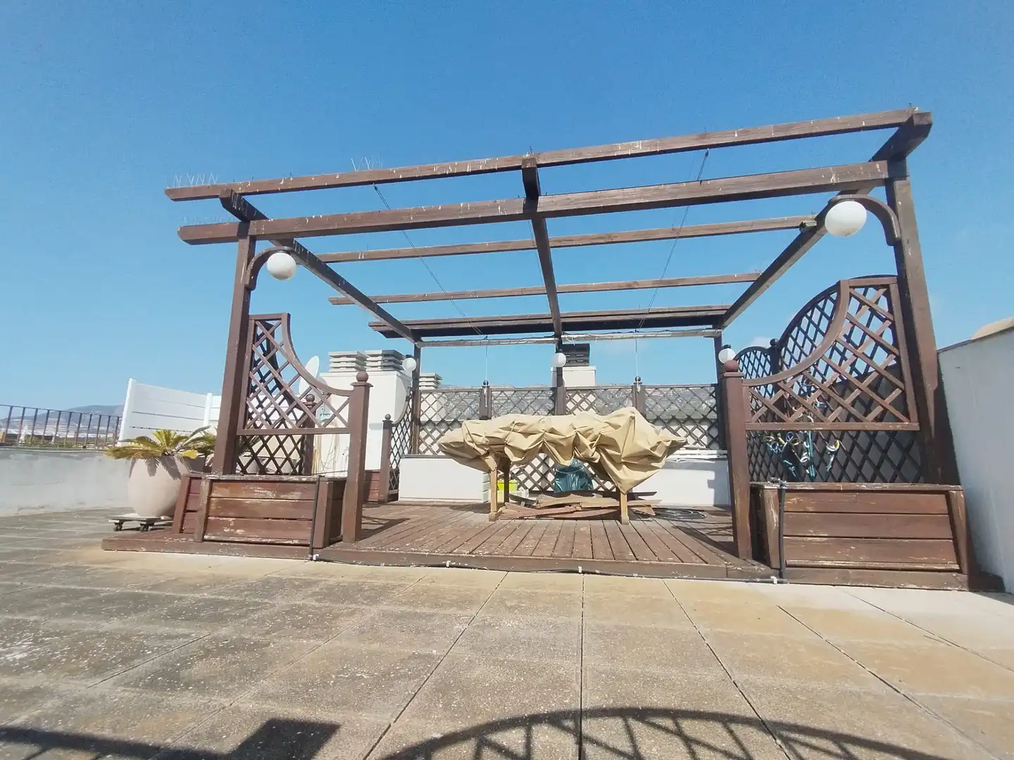 Terrace of Attic for sale in La Ràpita  with Air Conditioner, Heating and Parquet flooring