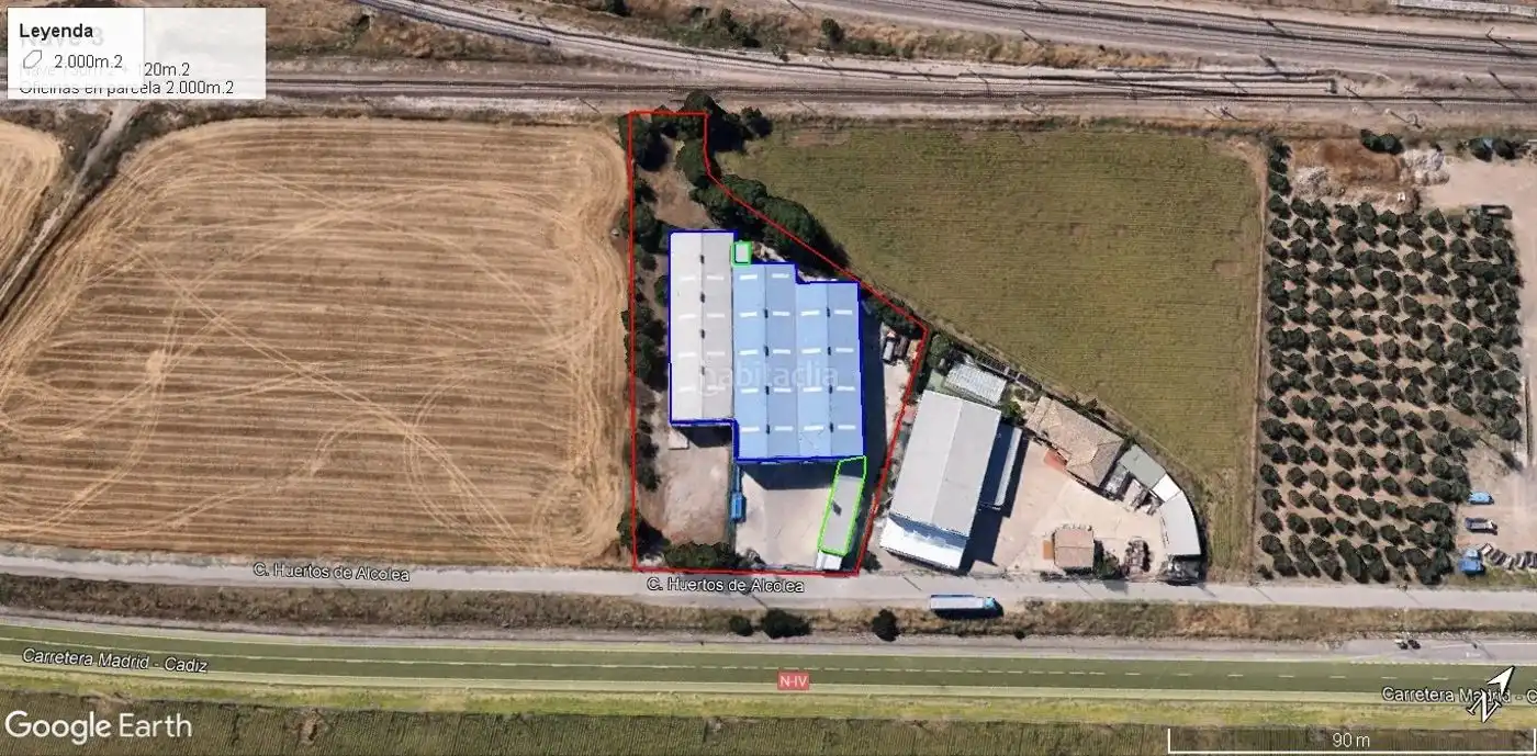 Nau industrial en venda a Calle Huertos de Alcolea 1