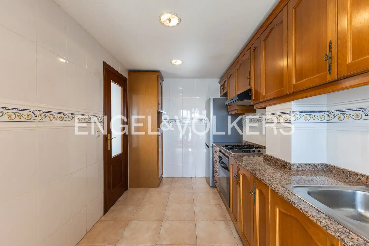 Cocina de Piso de alquiler en Valencia con Aire acondicionado, Calefacción y Trastero
