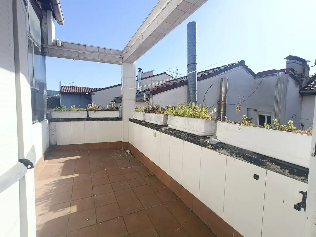 Terraza de Piso de alquiler en  Pamplona / Iruña con Calefacción y Terraza