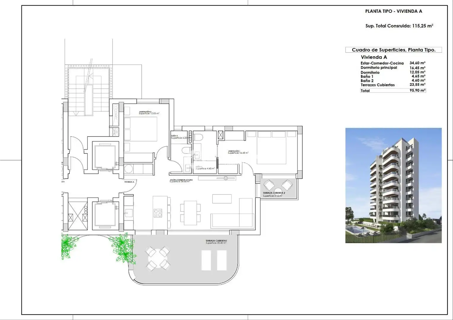 Apartamento en venta en Guardamar del Segura con Aire acondicionado, Calefacción y Terraza