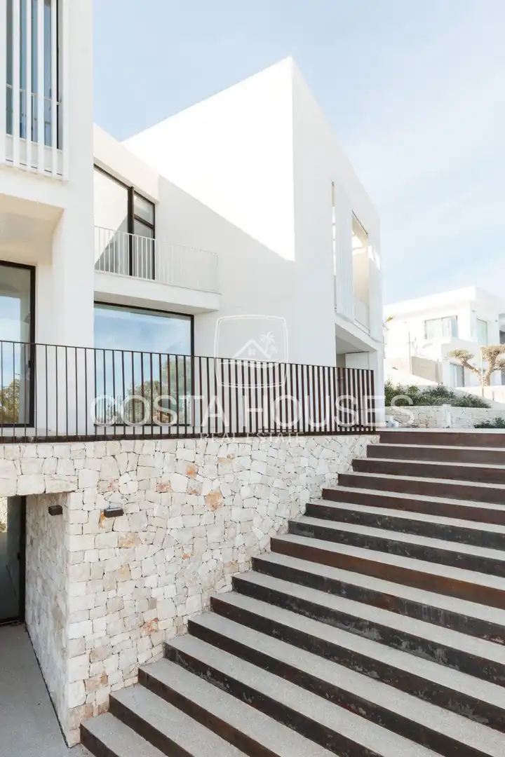 Exterior view of Houses for sale in Jávea / Xàbia  with Air Conditioner, Private garden and Terrace
