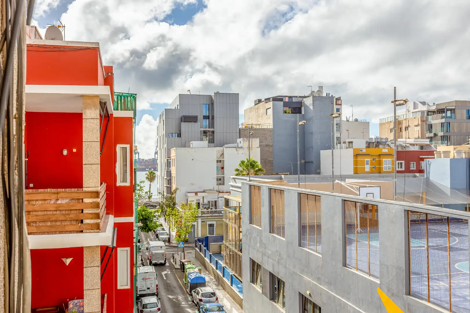 Exterior view of Flat for sale in Las Palmas de Gran Canaria  with Terrace, Furnished and Balcony