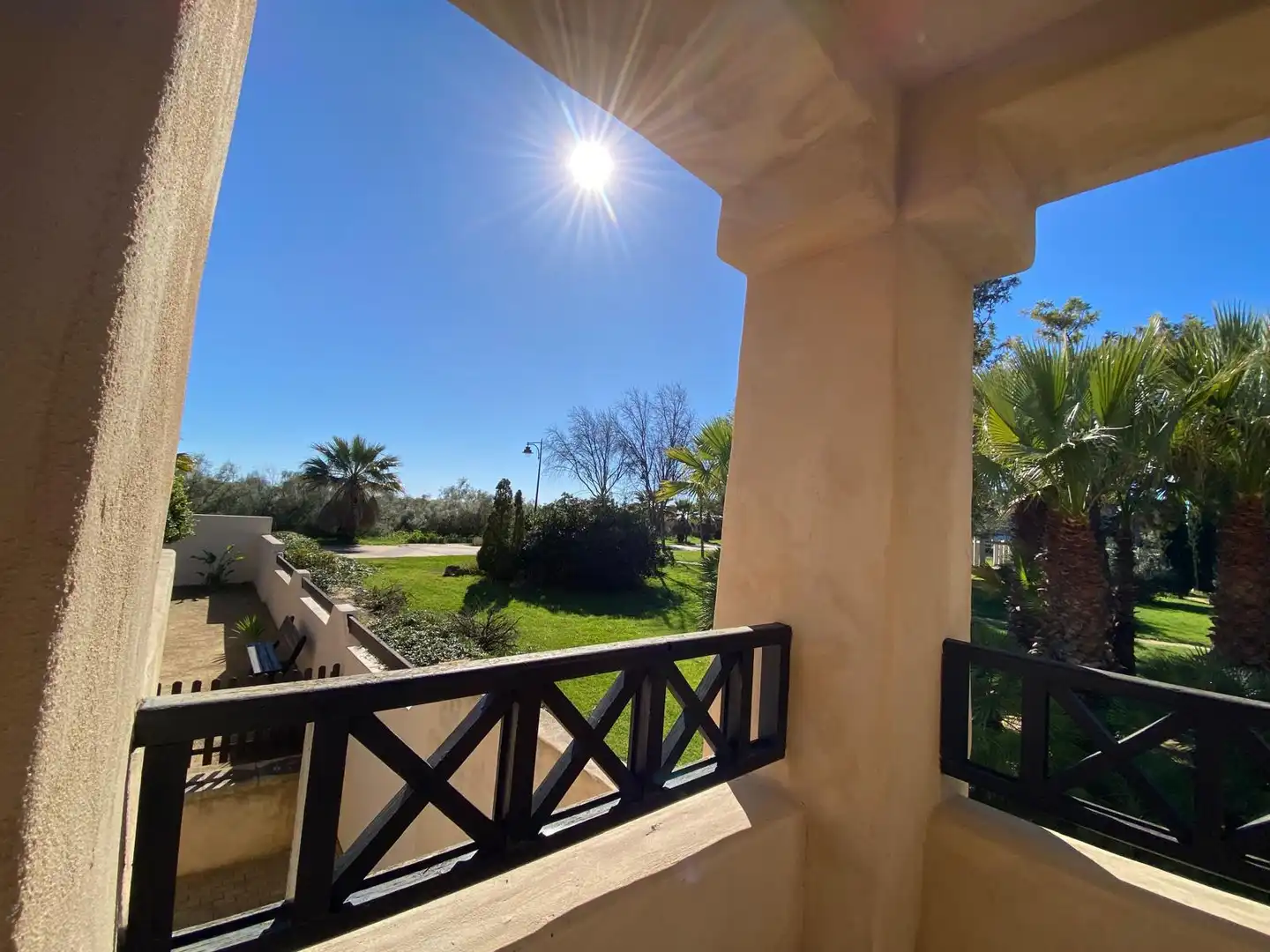 Jardí de Apartament en venda en Ayamonte amb Aire condicionat, Moblat i Rentadora
