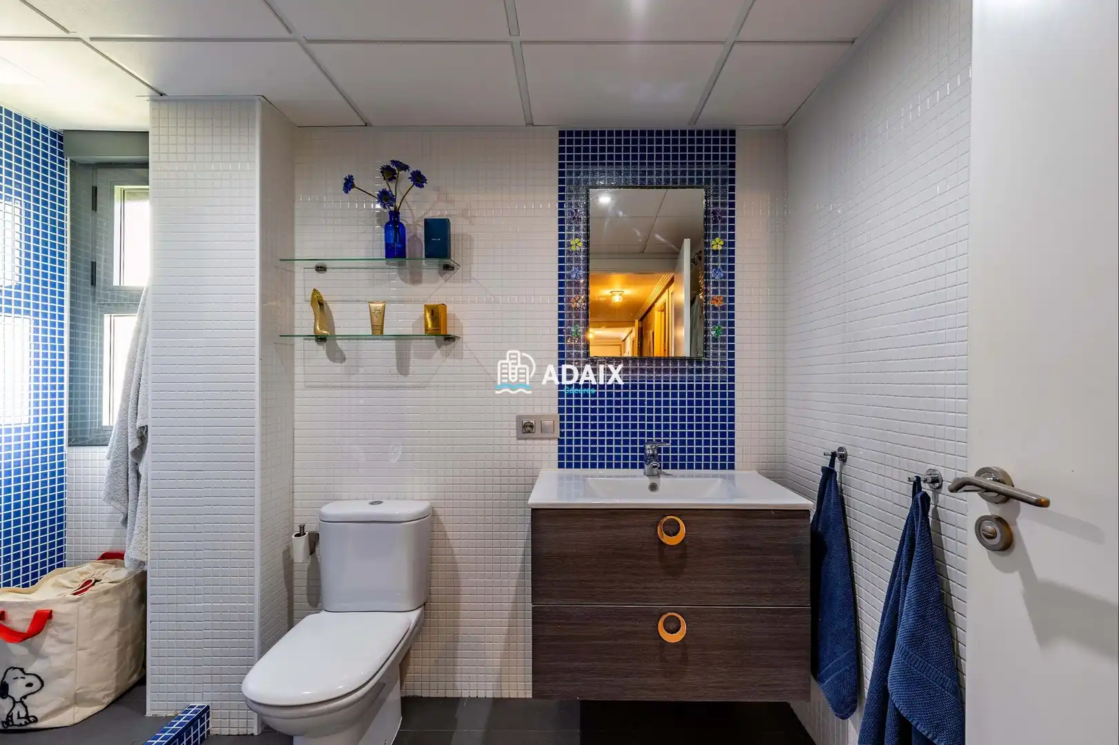Badezimmer von Dachboden zum Verkauf in Cáceres mit Klimaanlage, Heizung und Terrasse
