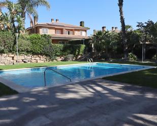 Swimming pool of Single-family semi-detached to rent in Godella  with Air Conditioner, Heating and Private garden