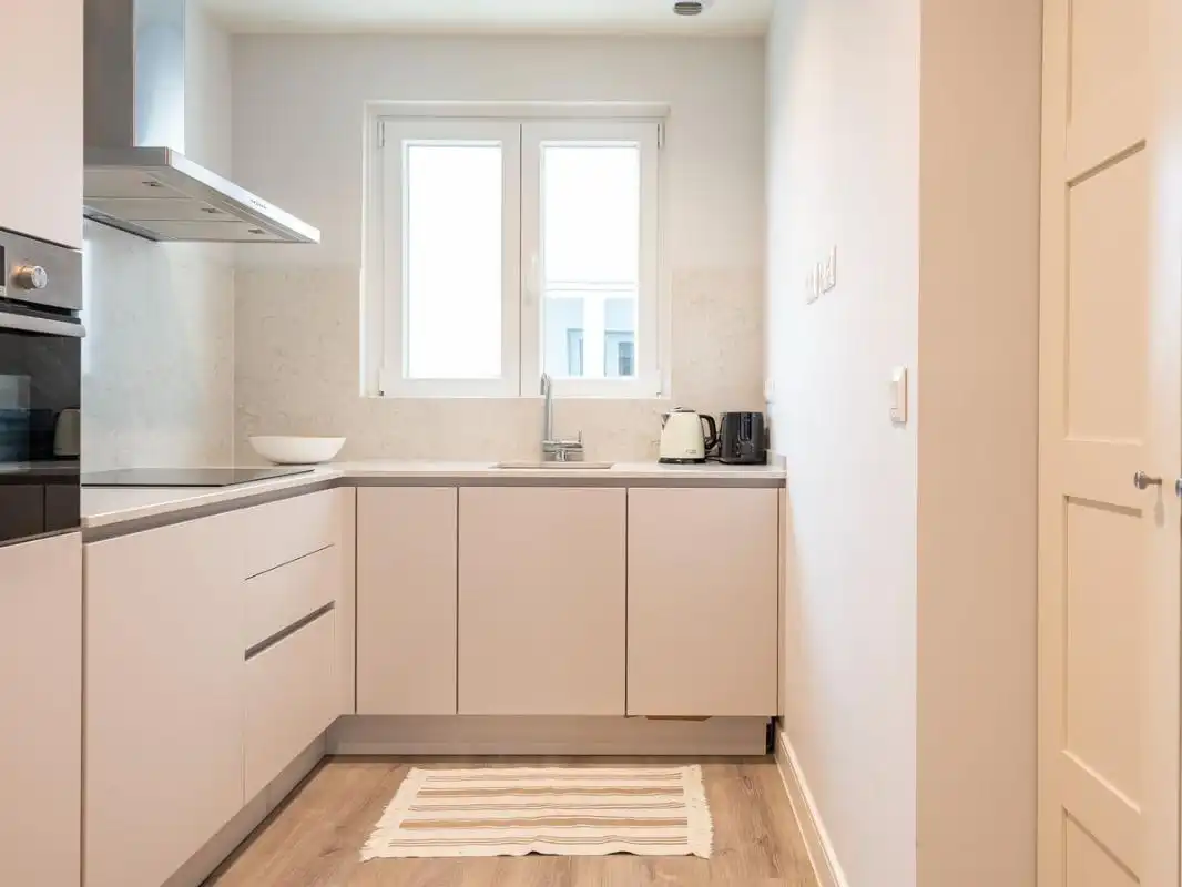 Kitchen of Flat for rent in Madrid  with Air Conditioner, Heating and Swimming Pool