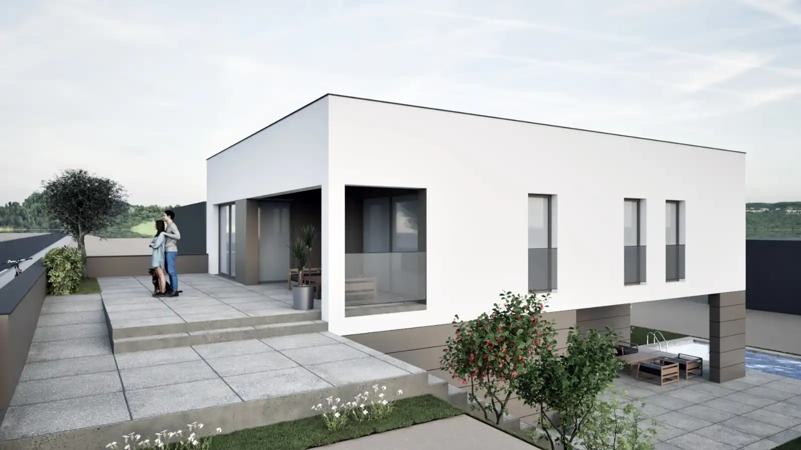 Exterior view of Houses for sale in Sils  with Heating, Private garden and Storage room