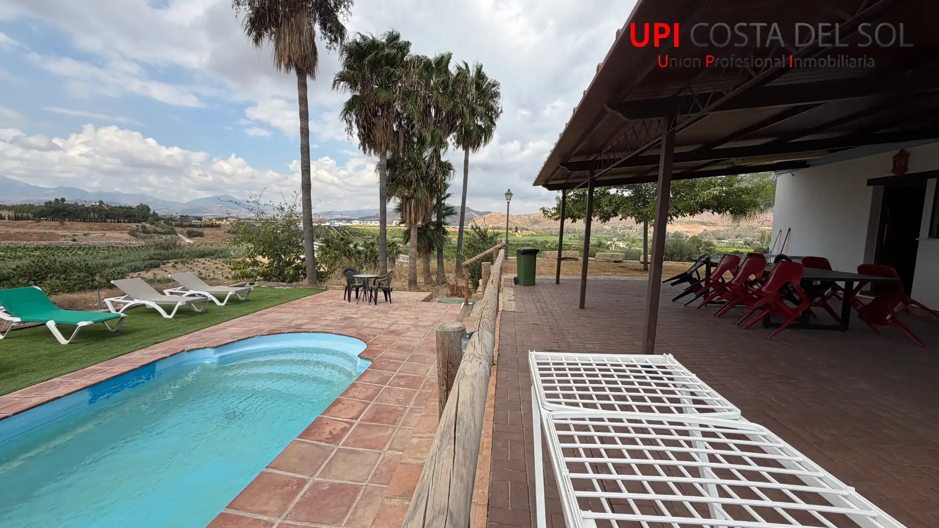 Jardín de Finca rústica en venta en Cártama con Aire acondicionado, Jardín privado y Terraza