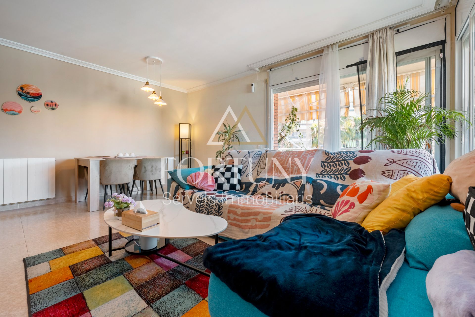 Living room of Flat for sale in Salou  with Heating, Terrace and Community pool