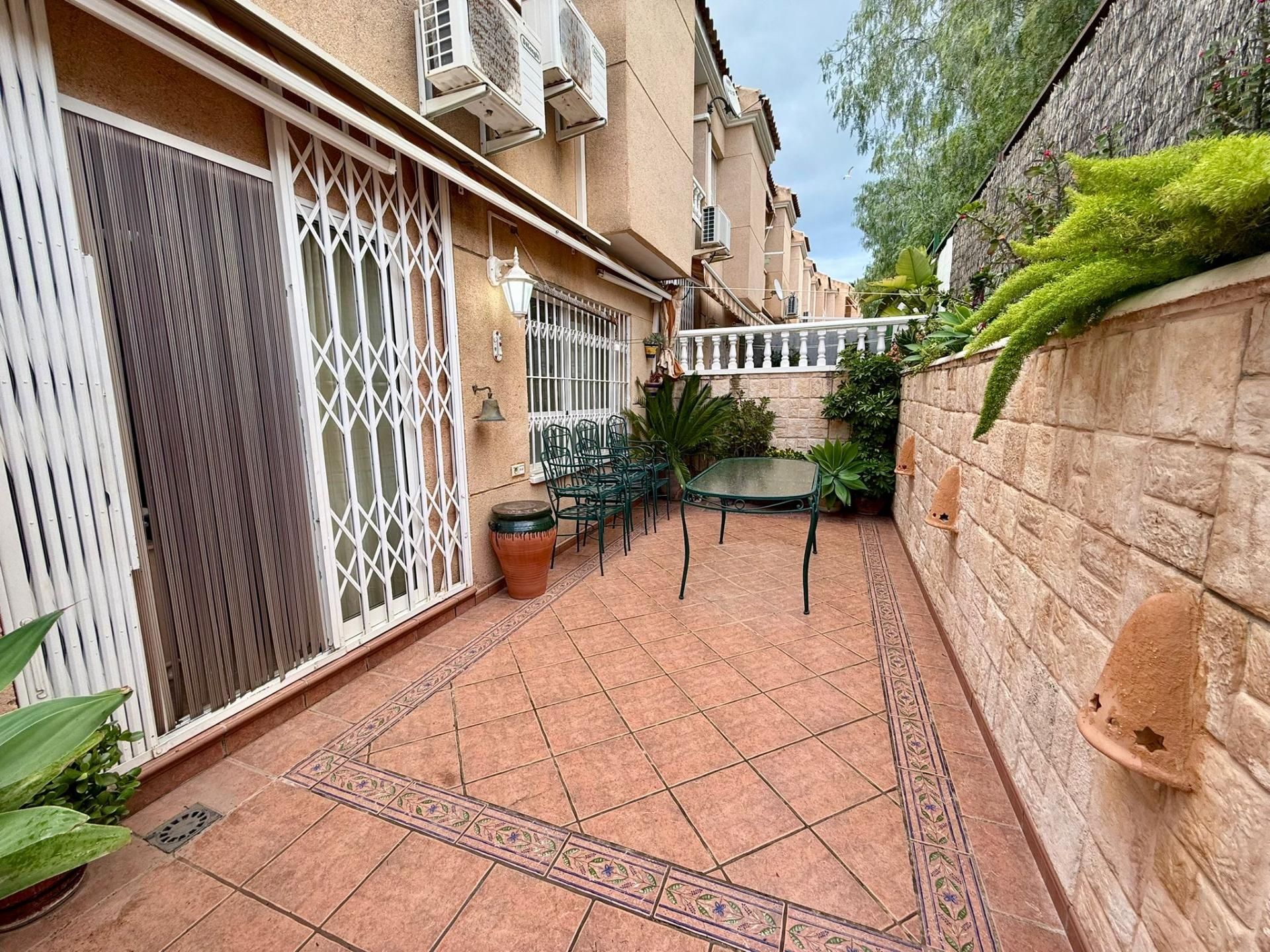 Terrace of House or chalet to rent in Santa Pola  with Air Conditioner, Terrace and Balcony