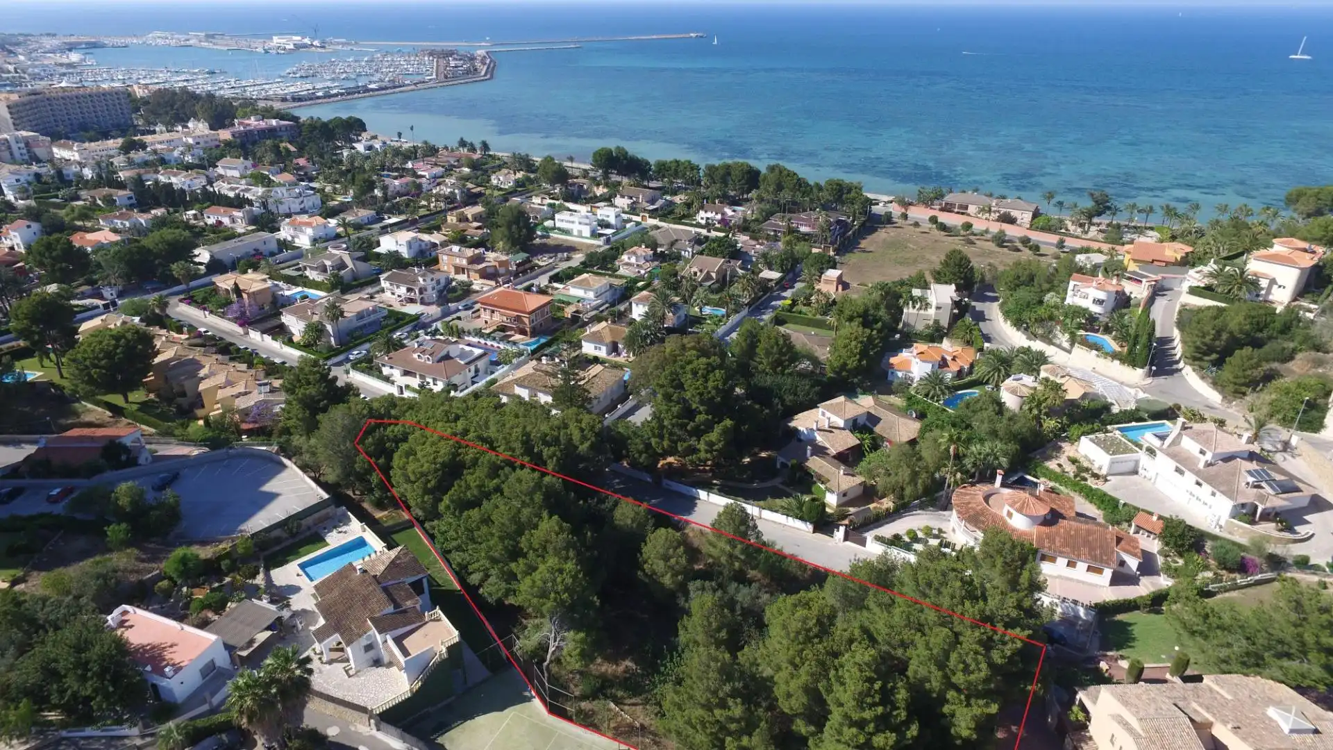 Exterior view of Houses for sale in Dénia  with Air Conditioner, Heating and Private garden